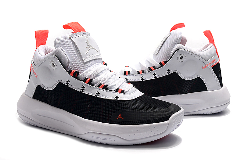 Air Jordan Jumpman 2020 PF White Black Red Shoes - Click Image to Close